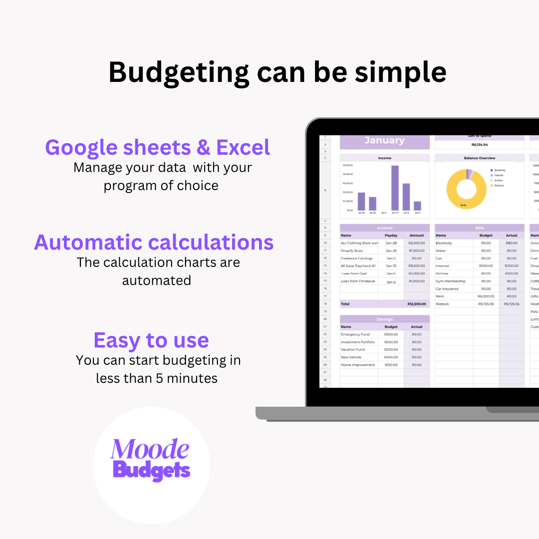 Monthly Budget Planner